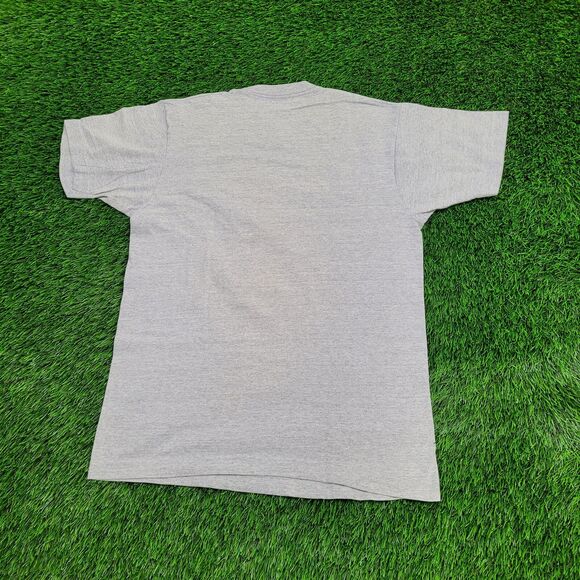 Vintage 1991 Myrtle Beach Shirt Medium 19x26 Gray - Picture 2 of 11